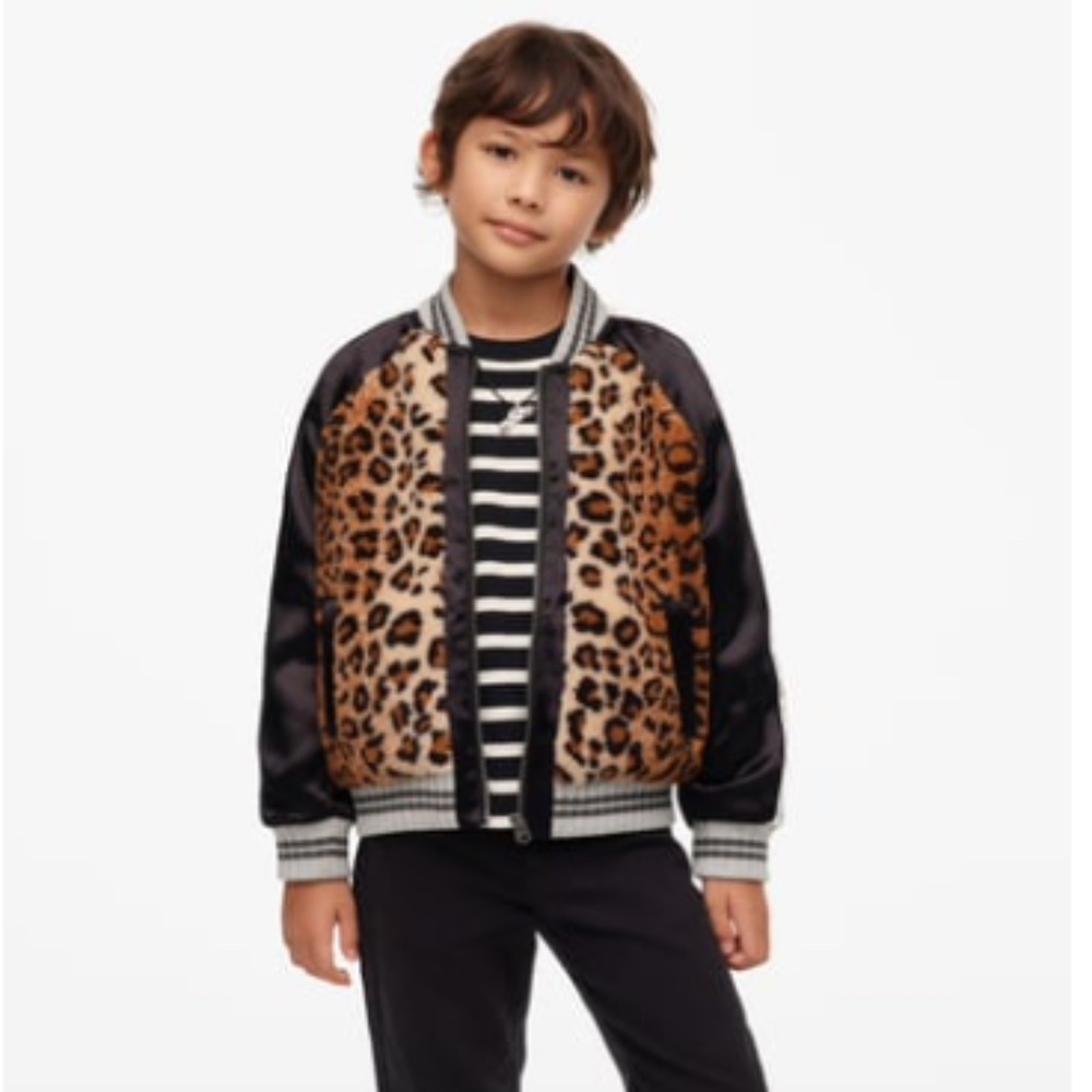 Zara Boys Combination Bomber Jacket